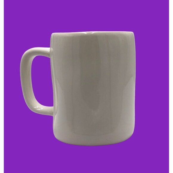 Rae Dunn. Candy Corn Gnome "Boo".  2 piece large mug. EUC.  Halloween Theme. - Picture 5 of 8